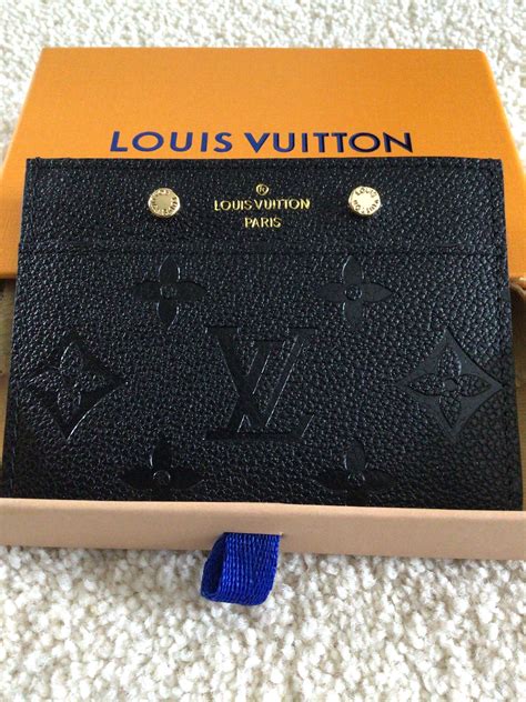 louis vuitton card holder|louis vuitton empreinte card holder.